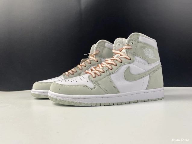Bmlin Shoes OG Air Seafoam Jordan 1 High CD0461-002 0808